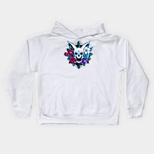 Cyberpunk Flowers Kids Hoodie